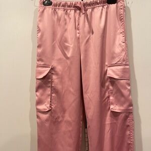 Pink Cargo Pants NWOT